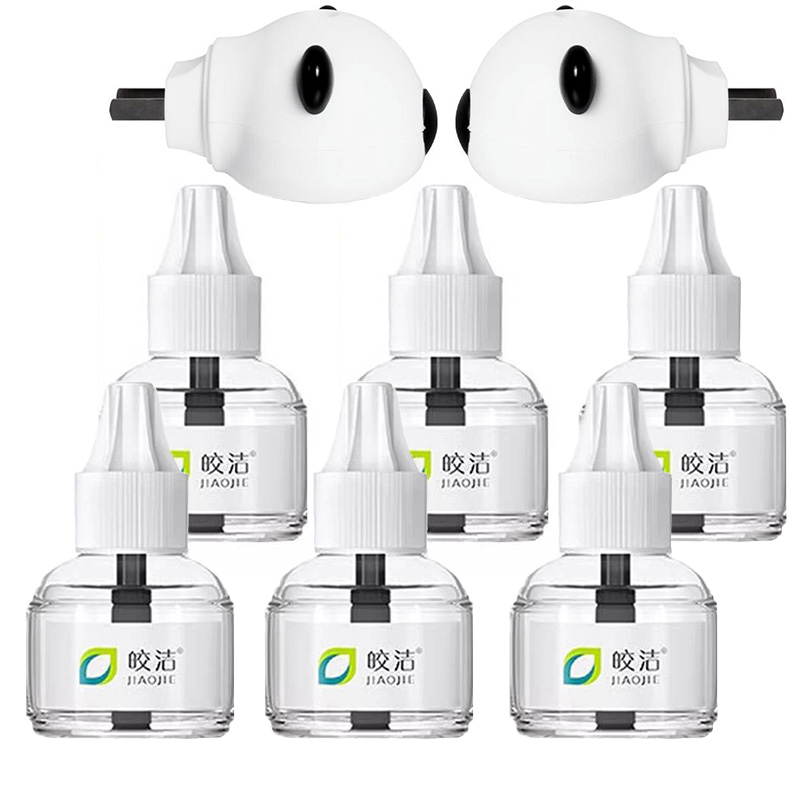 皎洁 电热蚊香液 40毫升6液2器 组