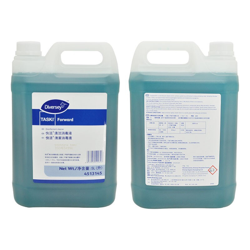 泰华施Diversey 快活®清洁消毒液5L 4只装