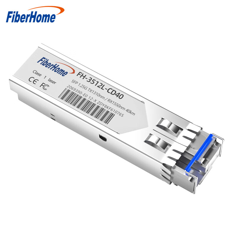 烽火 光模块 千兆单纤LC口光转电模块 1.25G SFP光纤模块 40km 1支 FH-3512L-CD40