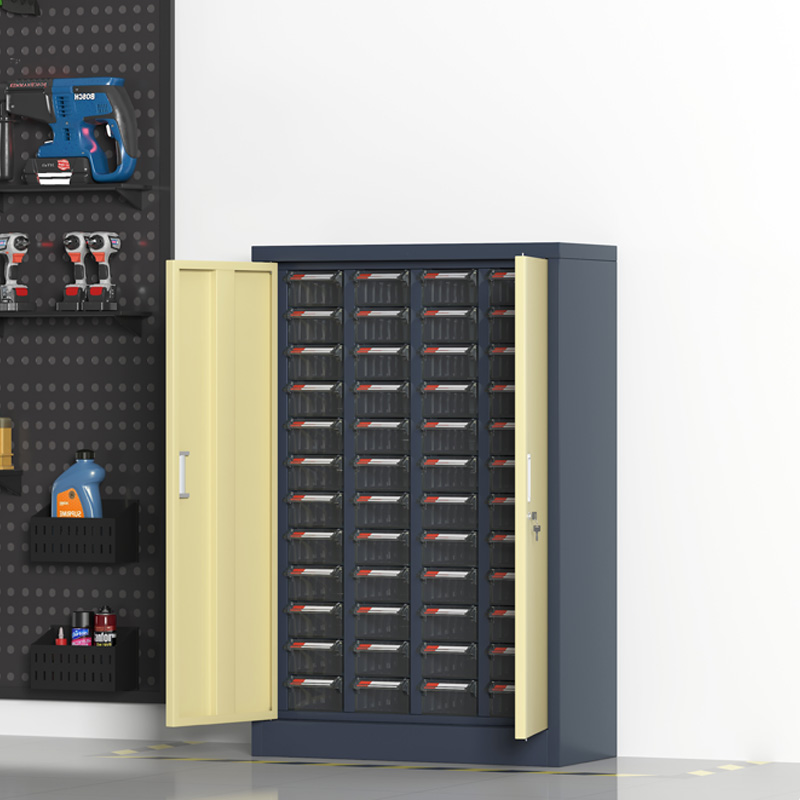 臻远 ZYLJG-W37 零件柜 48抽透明带门中号 666*280*986高清大图