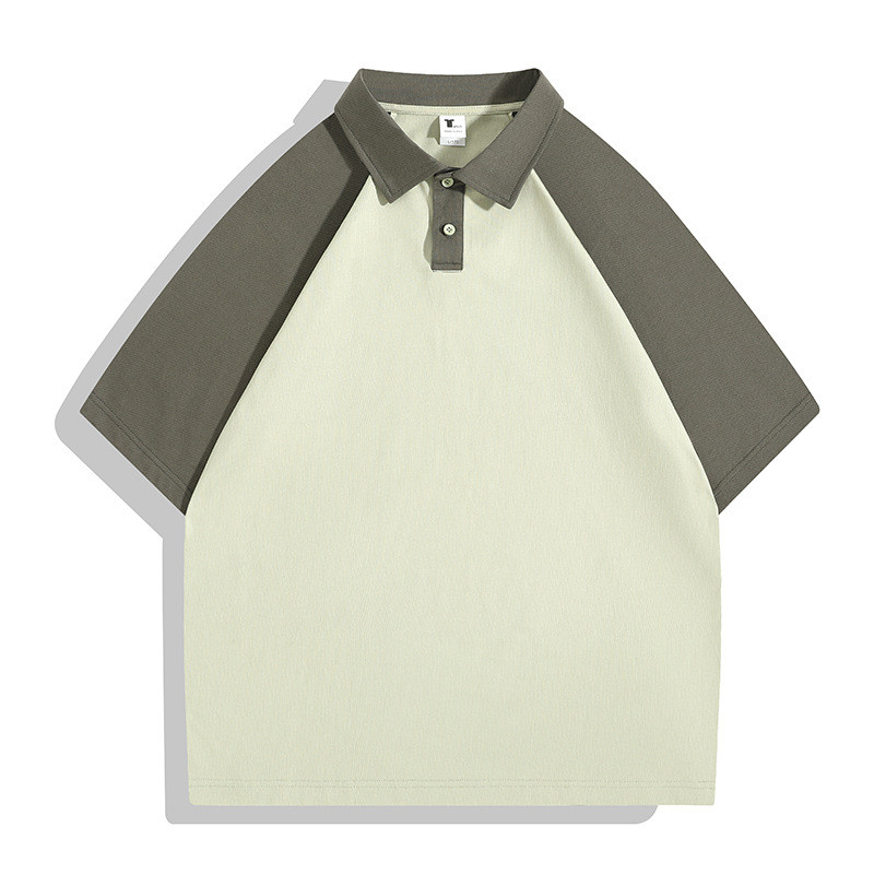 纯棉7A翻领短袖运动POLO衫logo刺绣工衣广告文化衫工作服