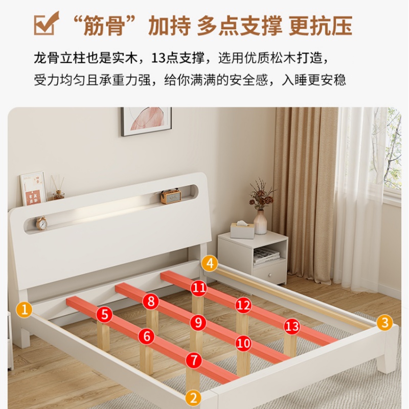 伊科飞特1.5米职工床高清大图