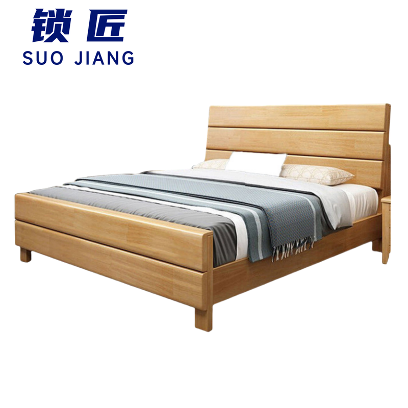 锁匠 木质床 1.8m张高清大图