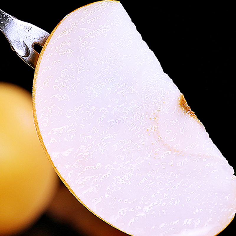 [西沛生鲜]精品圆黄梨 新鲜水果 松脆多汁 净重8.7斤装 单果250g以上高清大图