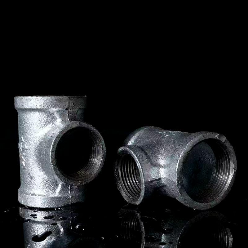 鑫顿 镀锌异径三通 6分变4分高清大图
