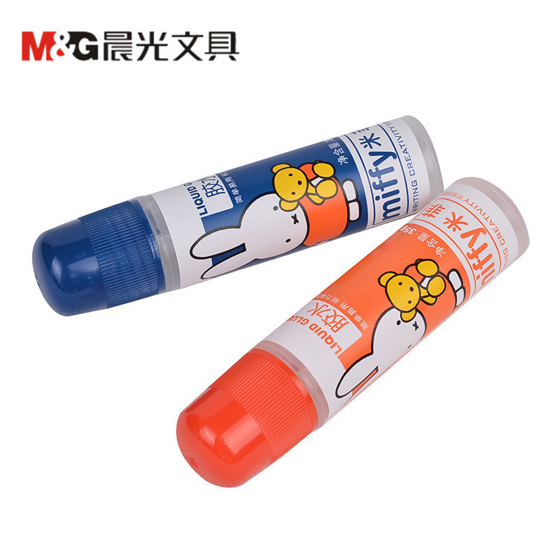 晨光(M&G)文具MF7002 米菲液体胶水 35g 学生胶水 粘力牢固 24支/组 一组装 一组价格