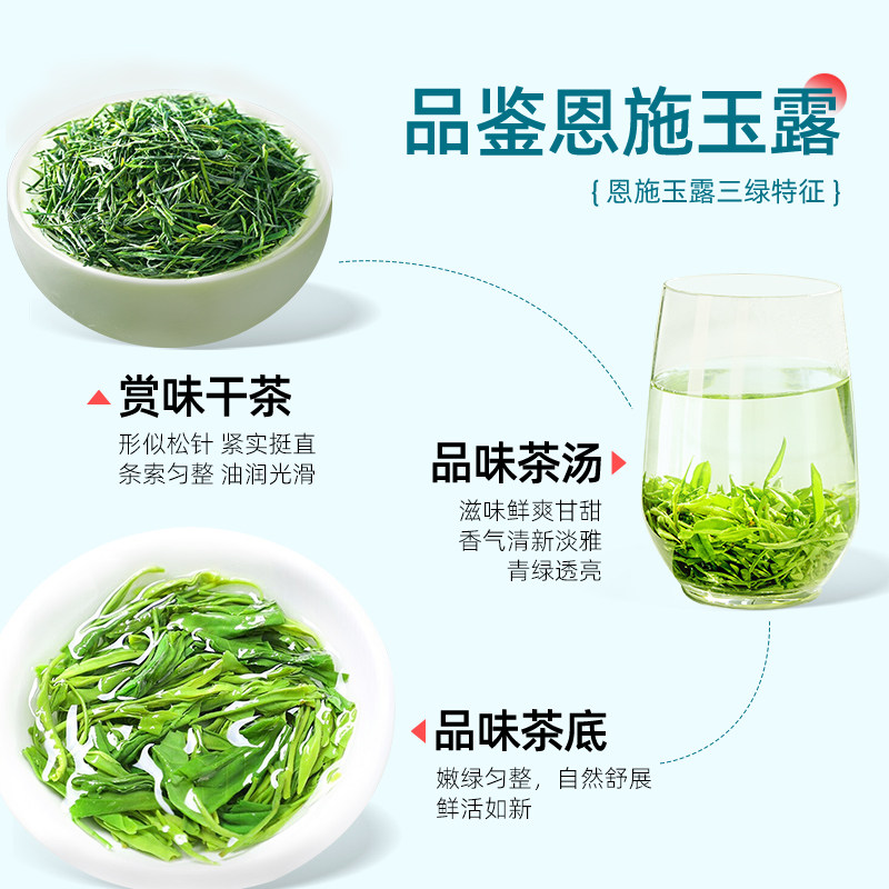 茶馬世家 恩施玉露特级绿茶 隐心臻翠礼盒装200g(50g*4盒)(单位:盒)高清大图