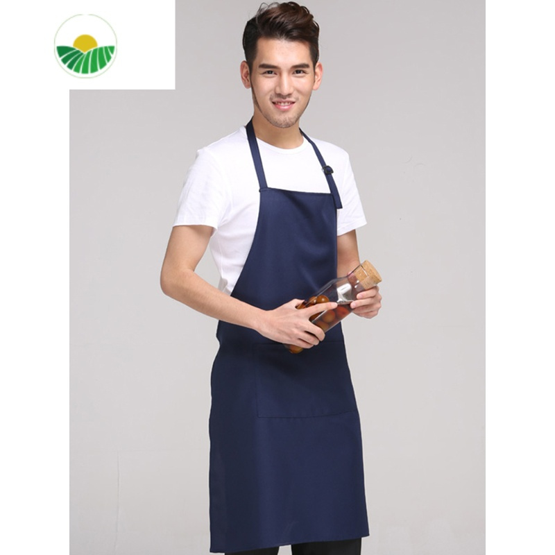 三维工匠男士围裙家用厨房做饭围兜厨师食堂上班商用工作服布围腰定制