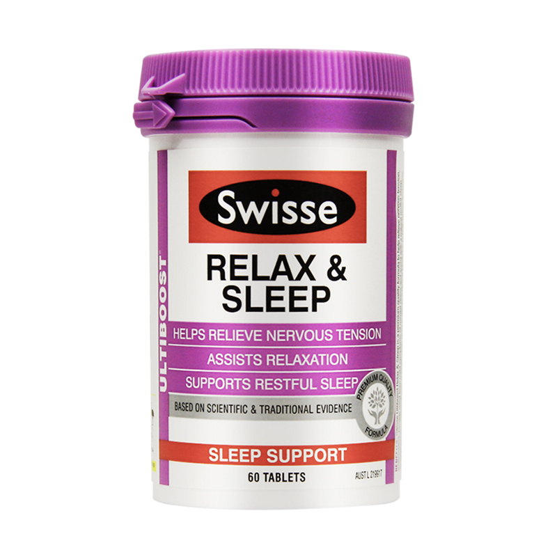 Swisse膳食补充剂澳洲swisse瑞思sleep加强版放松睡眠片60粒1瓶装天然植物精华安睡宝放松缓解压力失眠无褪黑 素澳大利亚进口 价格图片品牌报价 苏宁易购澳品仓海外专营店