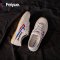 feiyue/飞跃小白鞋新款百搭帆布鞋情侣休闲鞋ins平底板鞋
