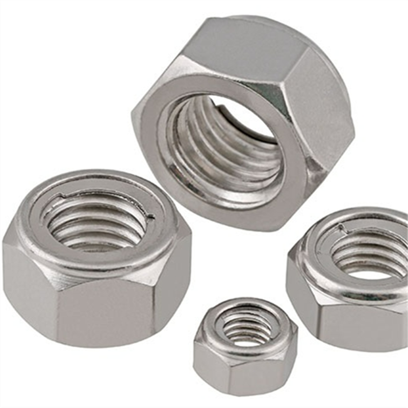不锈钢金属防松螺母20mm个