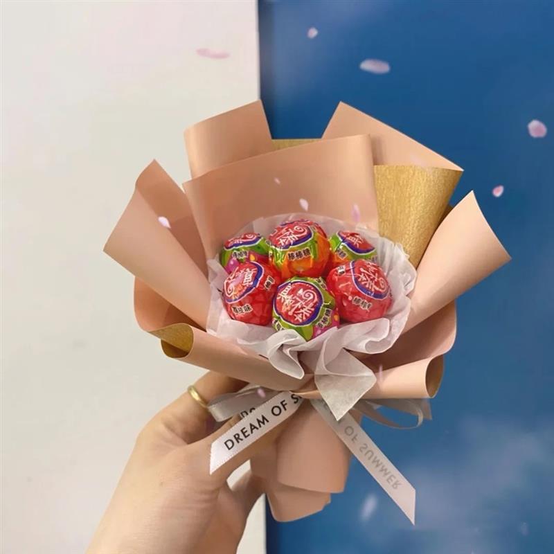 迷你棒棒糖花束diy材料包小红书同款毕业季生日礼物六一儿童节