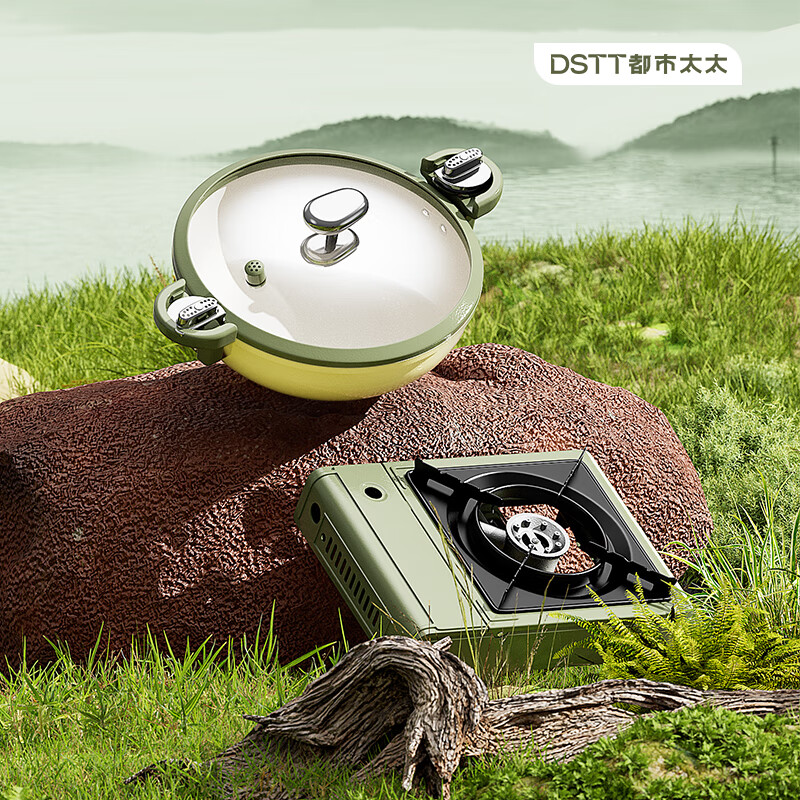 都市太太(Dstt)DSTC2401皇后·微压锅卡式气炉套装高清大图