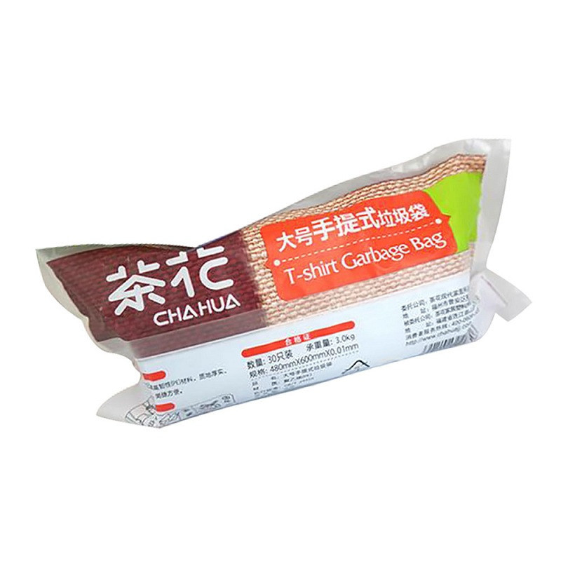 茶花 大号手提式 垃圾袋 3209(单位:卷)