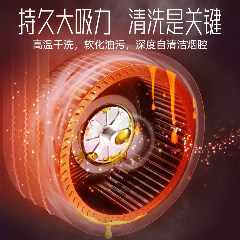四季沐歌(MICOE)抽油烟机侧吸式吸油烟机单机K20J大吸力小尺寸自动清洗家用排烟罩易清洁小户型脱排油烟机抽烟机单烟机