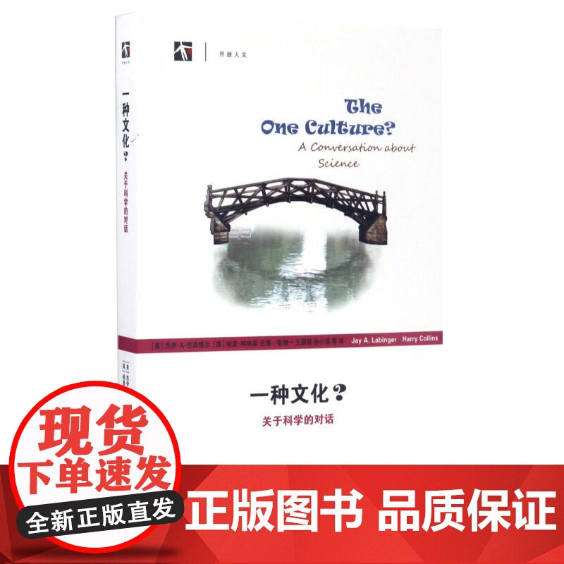 一种文化 (关于科学的对话) 杰伊·A·拉宾格尔 开放人文 上海世纪出版集团 图书籍高清大图