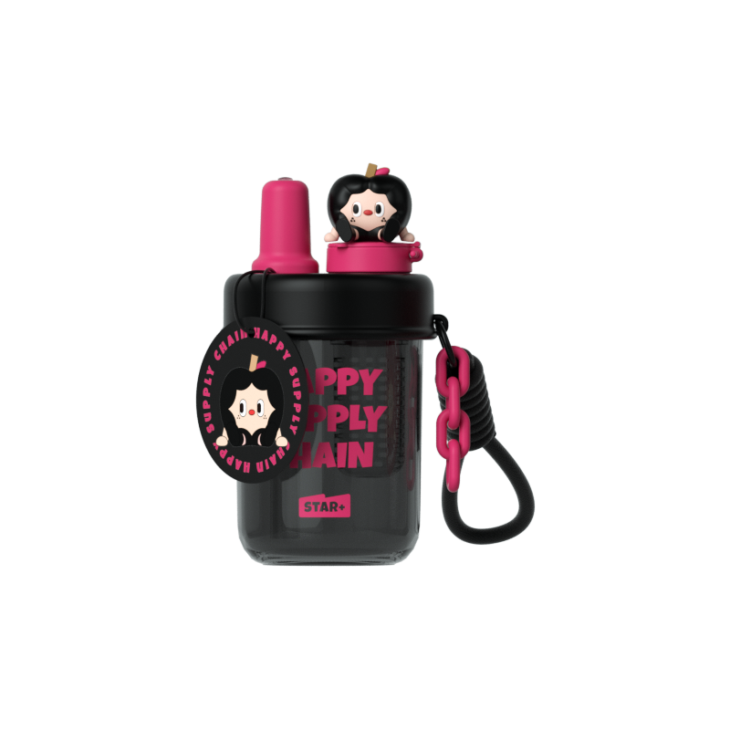 世大家 水果派对花茶杯420ml嘿苹果(黑粉)高清大图