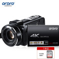欧达（ORDRO）标配版 4K专业摄影机高清直播录像机家用手持dv录像机 10倍光学变焦 vlog短视频 AC7