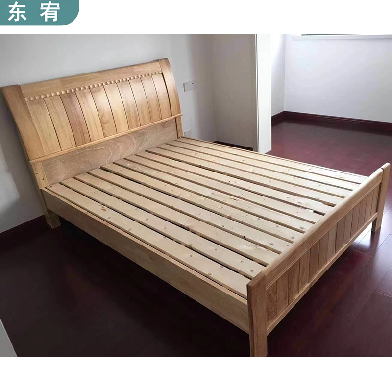 东宥 实木床1.5米 1500*2000mm张高清大图
