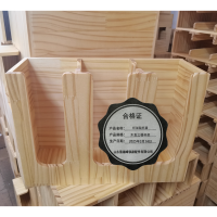 雷福峰 杯架取杯器木直三格杯架/个