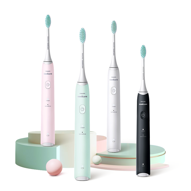 飞利浦(Philips) HX2421电动牙刷标配白/蓝/绿/粉