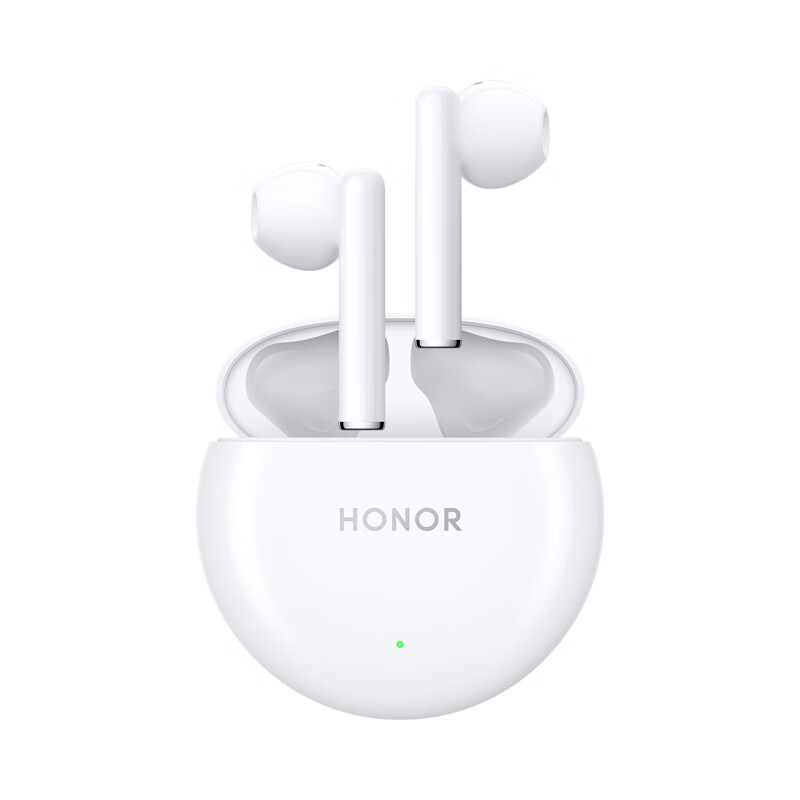 荣耀 Earbuds X5 真无线蓝牙耳机 釉白色 荣荣耀X5无线蓝牙耳机通话降噪运动半入耳游戏续航 手机平板通用兼容