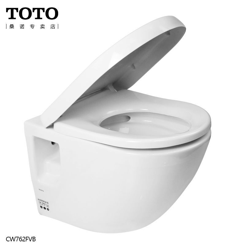 TOTO冲洗阀式坐便器CW762FVB隐蔽式感应自动大便器