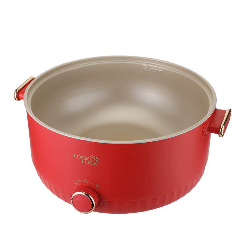 乐扣乐扣小家电电火锅红色1350W EJP1367RED高清大图