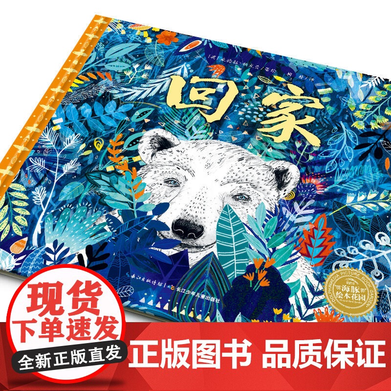 正版童书 海豚绘本花园 科普绘本 回家 点读版 给孩子的艺术启蒙 生命教育与环保启蒙绘本高清大图