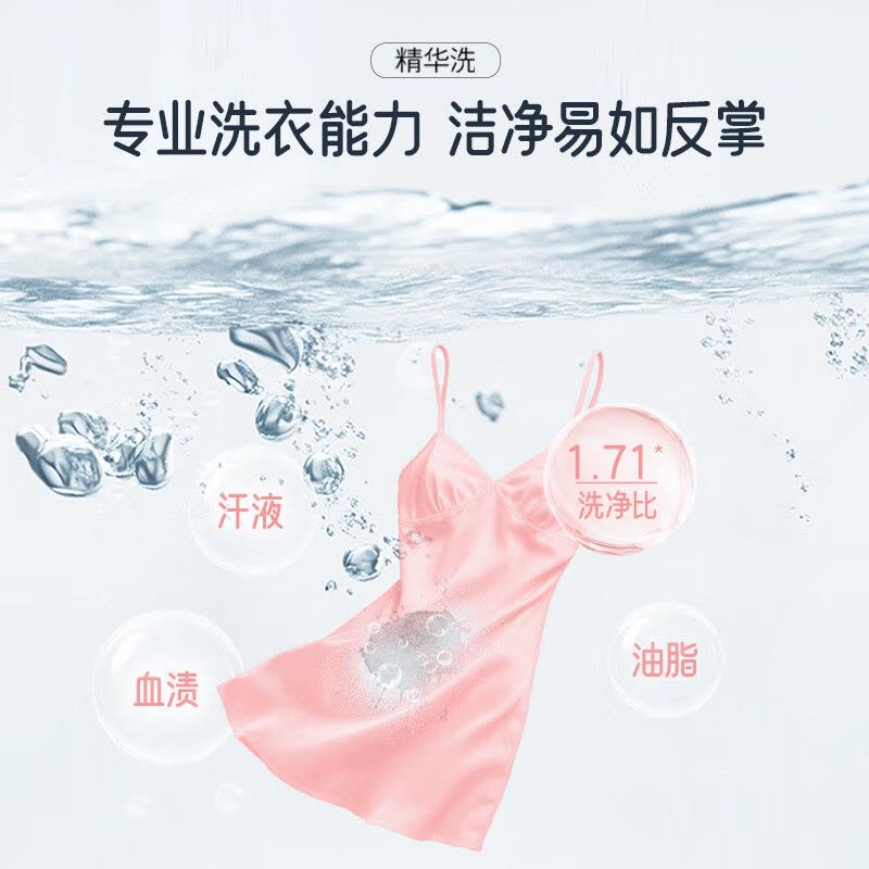 统帅(Leader)海尔出品 懒人内衣裤洗衣机 2KG洗烘一体 双筒小型迷你 XQGL20-ZHBD671WU1图片