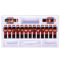 天劲强骨生血口服液10ml*15支*6盒 益气生血 贫血 小儿佝偻病 骨质疏松孕妇妊娠缺钙液体剂液体剂【补气补血】