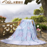 水星(MERCURY) 家纺 纤维夏被 空调被夏贡缎凉被被子被芯怀古和风天丝夏被 2018新品 150*200cm