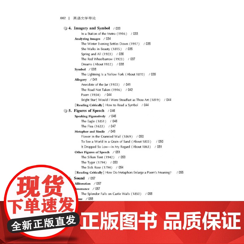 正版 英语文学导论 : 英文 张小平 俞洪亮 9787567244849 苏州大学出版社高清大图