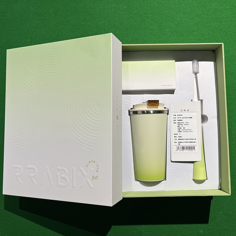 柒选优品 活力杯+电动牙刷礼品套装 常青常新/套高清大图