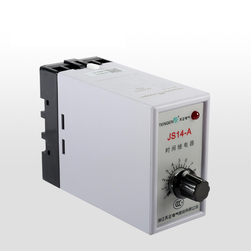 天正电气 JS14-A 导轨安装式 5A 36VAC 1s…10s 2C/O 03040090008 时间继电器