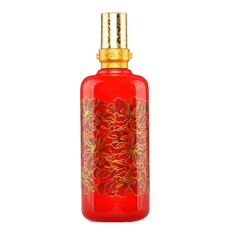 西凤 七彩系列(12年)45度375ml*6整箱装凤香型白酒(电商版)