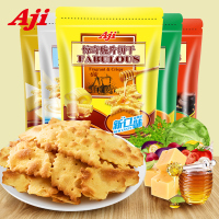 Aji惊奇脆片饼干零食小吃休闲食品不规则网红芝士蔬菜下午茶点心 200g 蜂蜜黄油味-单包*1