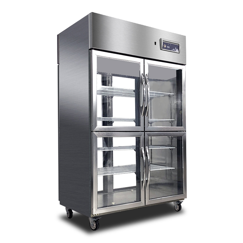 品能达火锅店用饮料展示柜前后开门冷藏柜后补式冷柜双通冰柜点菜柜