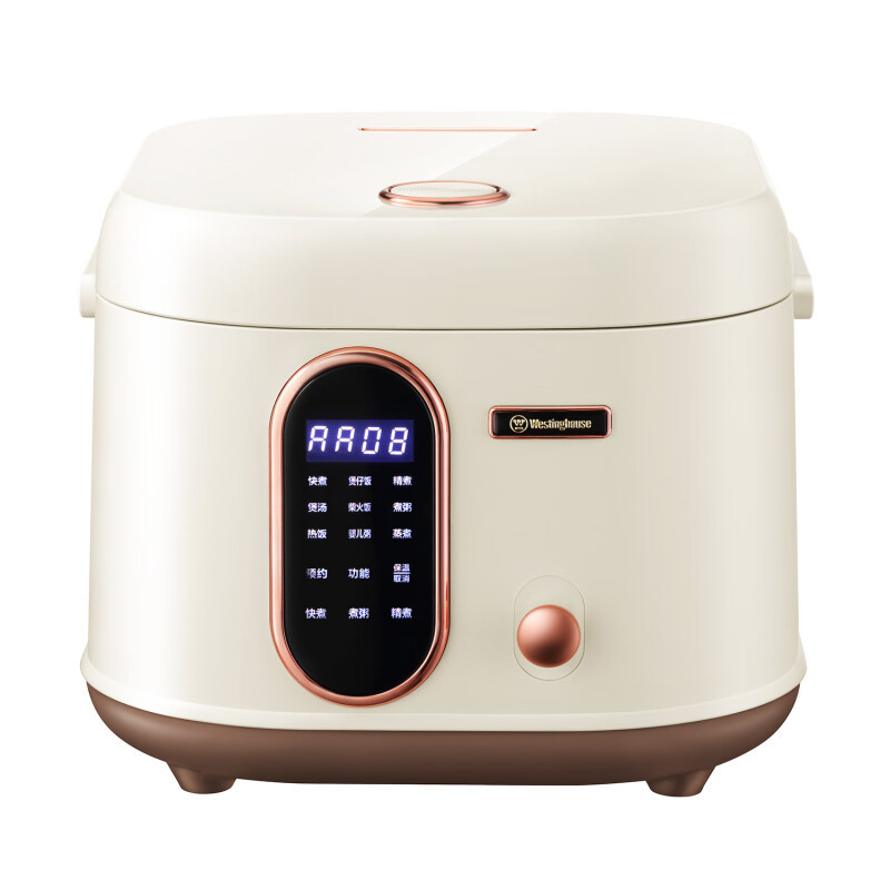 西屋(WESTINGHOUSE) Z 860W全铝厚釜不粘内胆4L家庭大容量多功能电饭煲 WRC0436高清大图