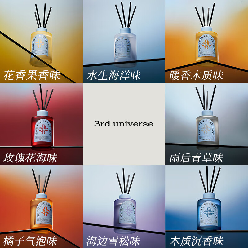 第三宇宙情绪系列无火香薰(无所谓) 120ml高清大图