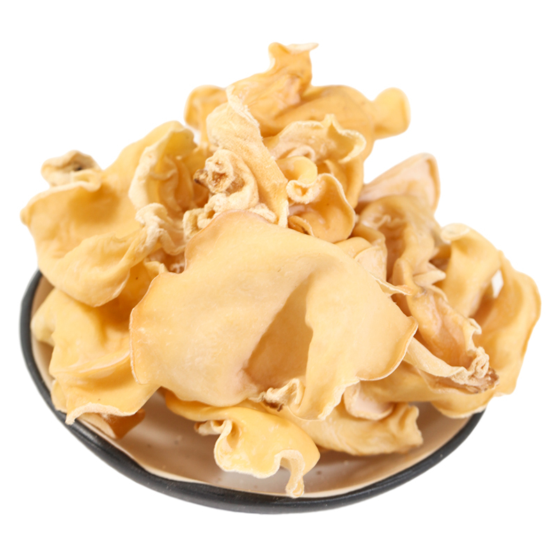 250g 竹耳干货白毛木耳竹耳菌大白竹菇野生特产500g手工挑选大白玉木耳