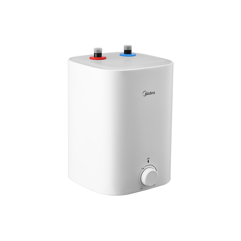 美的[8年质保]上出水电热水器小厨宝家用7.6L迷你大水量连续出水搪瓷内胆一级能效速热F7.6-20CB5高清大图