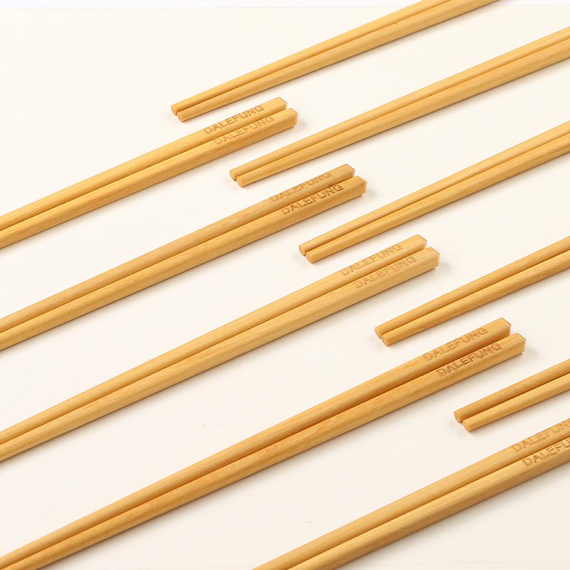 达乐丰 木质10双装抗菌黄檀木筷礼品筷套装 送礼家用筷子原木色实木筷 一次性使用(否)高清大图