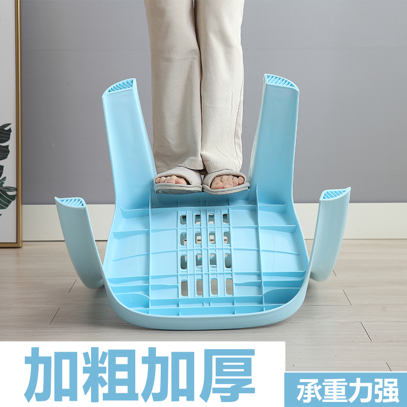 苏宁放心购塑料小椅子加厚儿童靠背椅学习扶手椅凳家用矮茶几椅幼儿成人餐椅A-STYLE