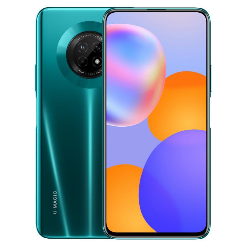 华为智选优畅享20plus5g手机翡冷翠8128g全网通智能手机视频