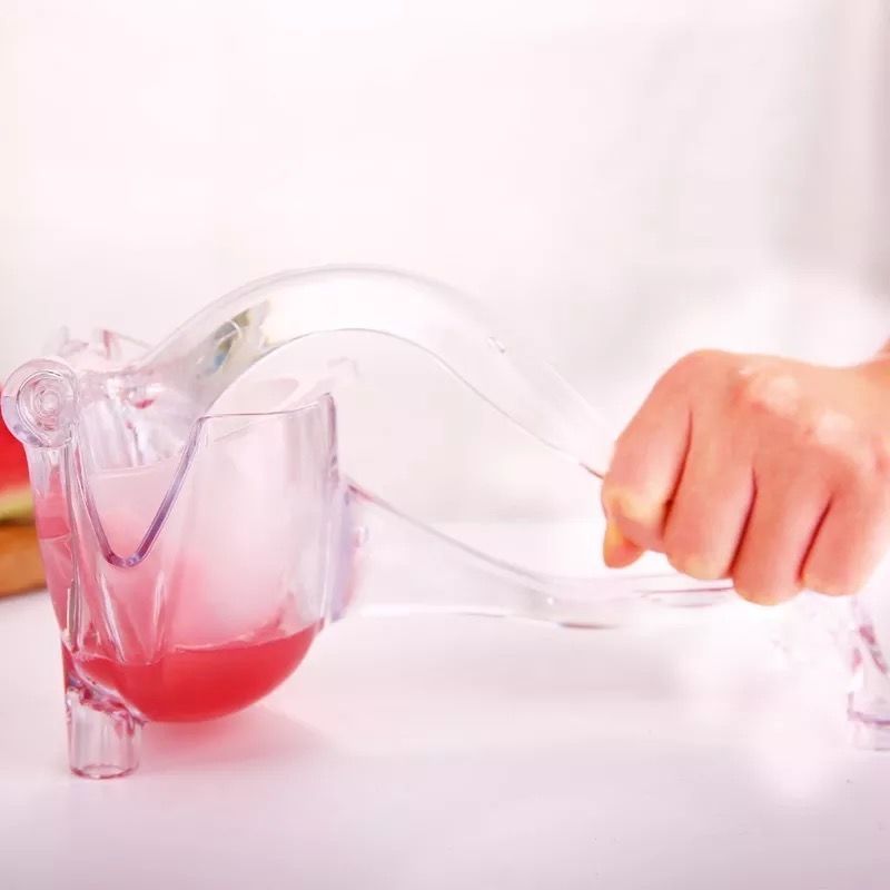 抖音网红手动榨汁机家用小型挤菜神器多功能手动榨汁机榨汁器便携|[高