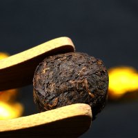 滇湘 普洱茶 云南普洱熟茶 原味普洱茶 小沱茶 迷你沱茶 4克/颗 每盒15颗60克 茶叶 黑茶