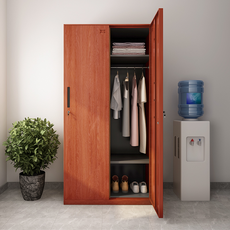 苏彩更衣柜员工柜储物柜办公室衣柜宿舍鞋柜办公柜钢制铁皮柜资料柜