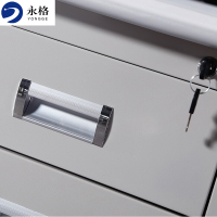永格钢架办公桌工作台电脑桌财务桌职员桌写字台 140*70款式7