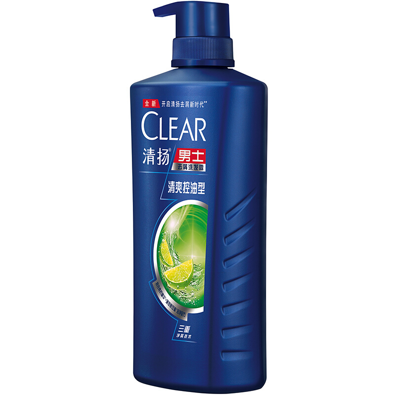 [苏宁自营]清扬(CLEAR) 植觉净透去屑 竹叶精华700ml 洗发露(瓶)